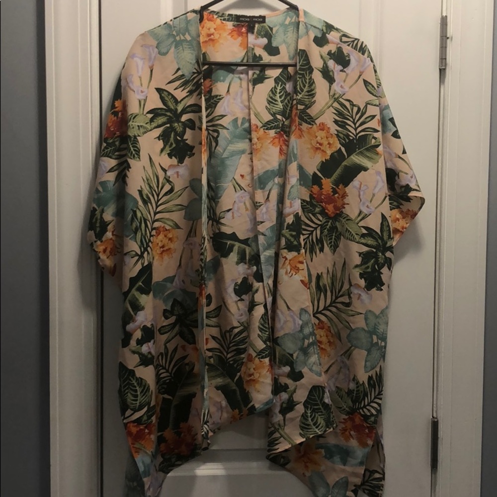 Tropical cover up, size S